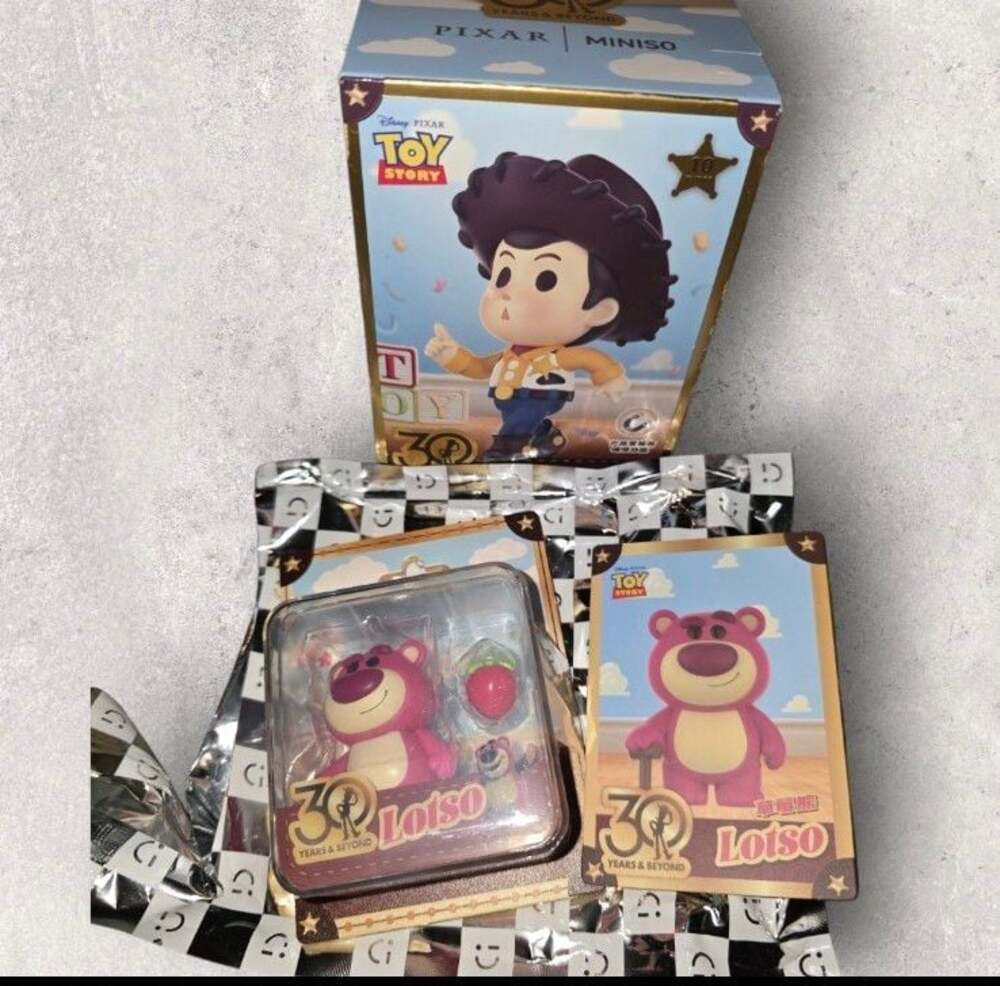 Miniso Pixar 30 Years Toy Story Open Blind Box Confirmed Lotso
